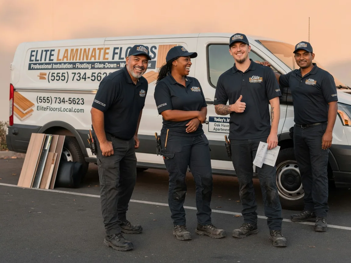 Laminate flooring installation company in Ford, KS